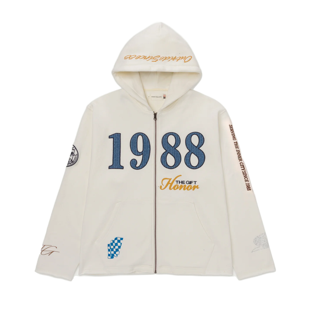 Honor The Gift 1988 Full Zip Hoodie
