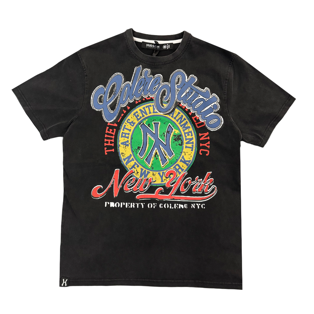 Hudson NY Tee Black