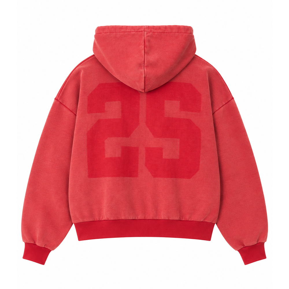 MNML Vintage Zip Up Hoodie