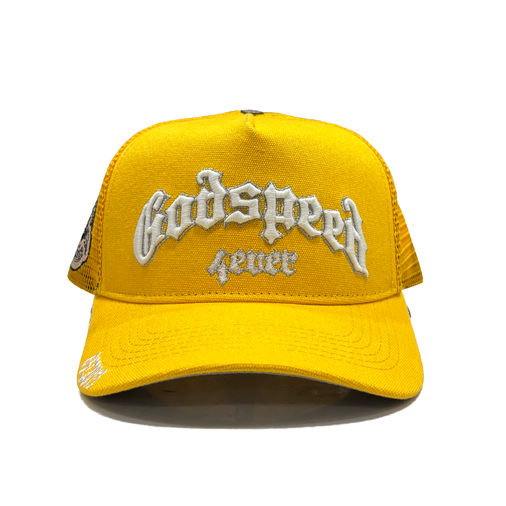 Godspeed GS Forever Trucker Hat Yellow/Orange