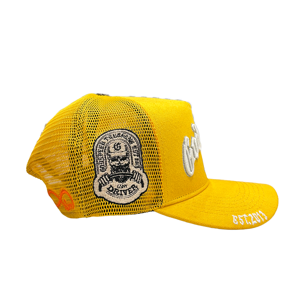 Godspeed GS Forever Trucker Hat Yellow/Orange