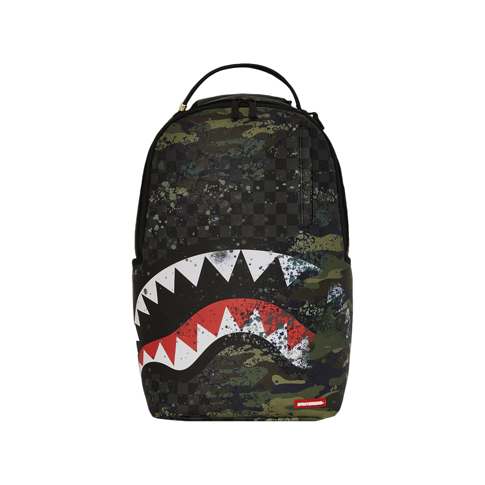 Sprayground Camo Splash Dlxsv Backpack