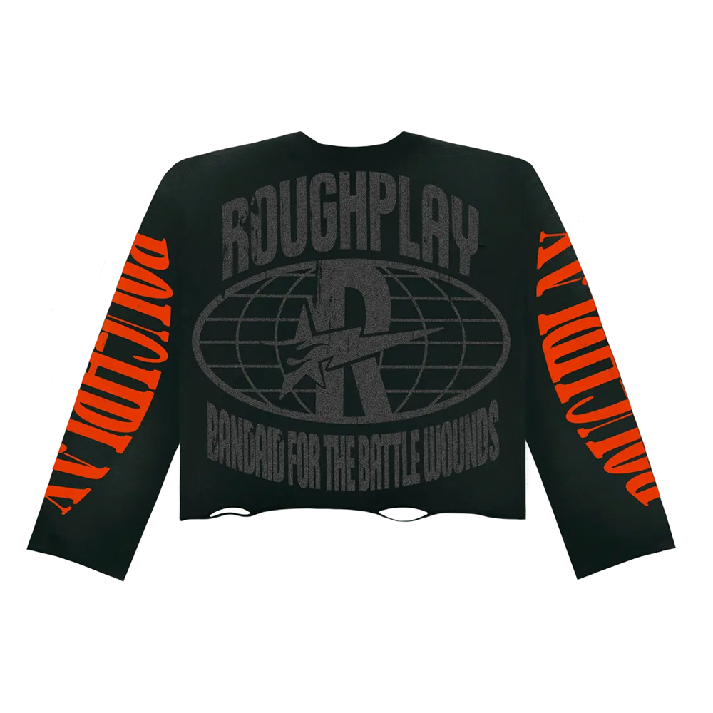 Rough Play Warning Long Sleeve Shirt