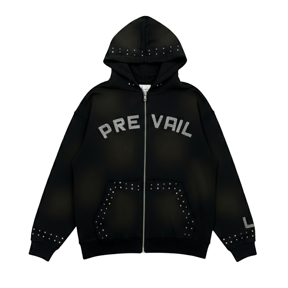 Legends Prevail Rhine stone Black Sweatsuit