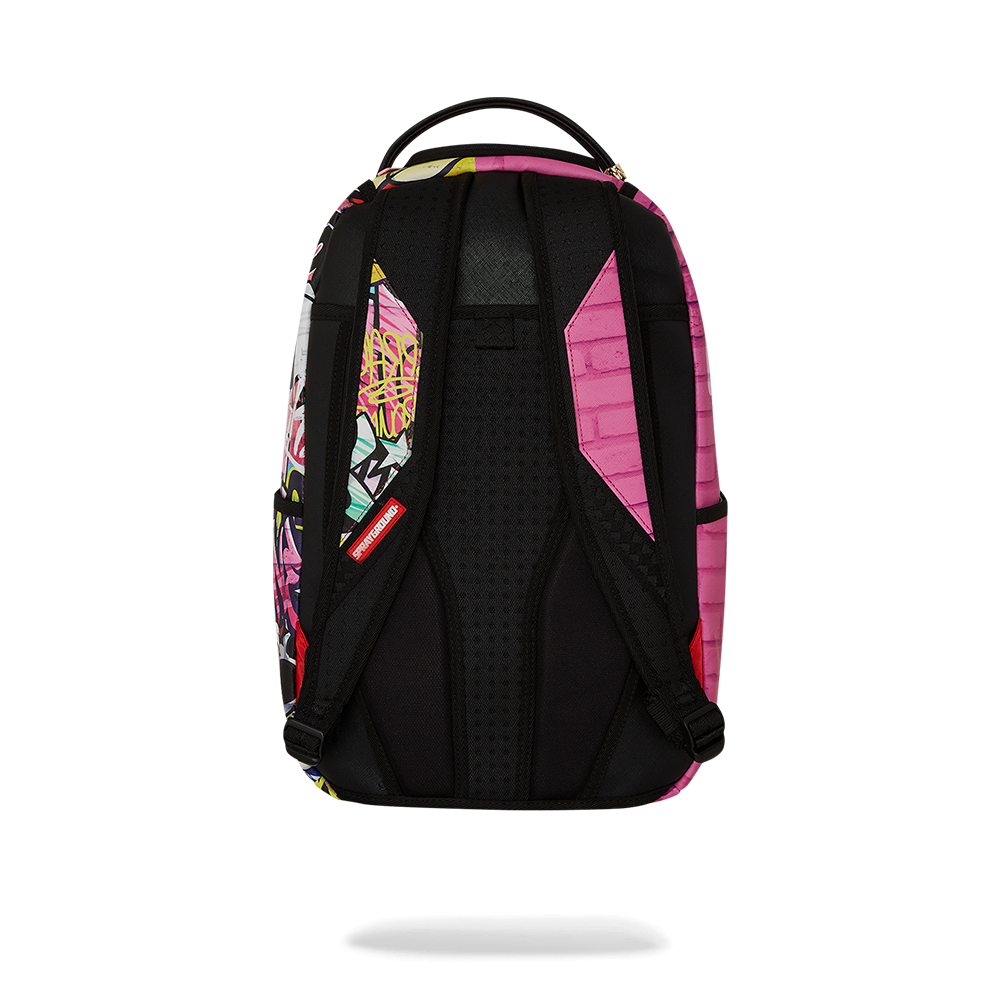 Sprayground Pink Panther Painting Over Graffiti Dlxr Backpack