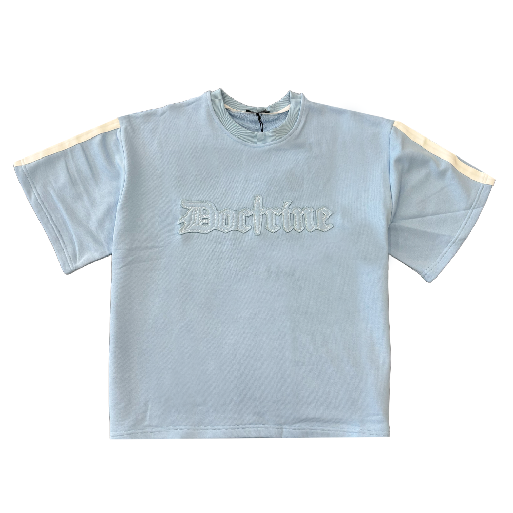 Doctrine Applique Double Stripe T Shirt