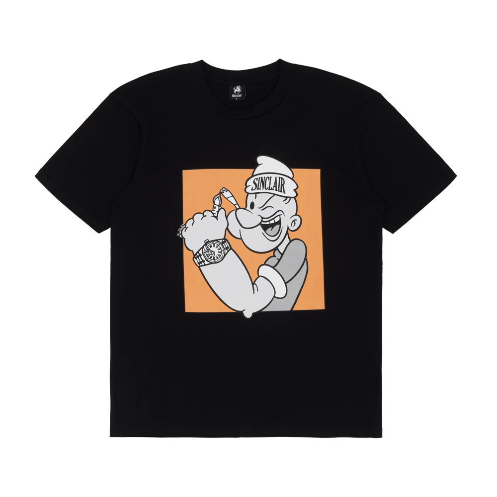 SINCLAIR LIFESTYLE TEE BLACK