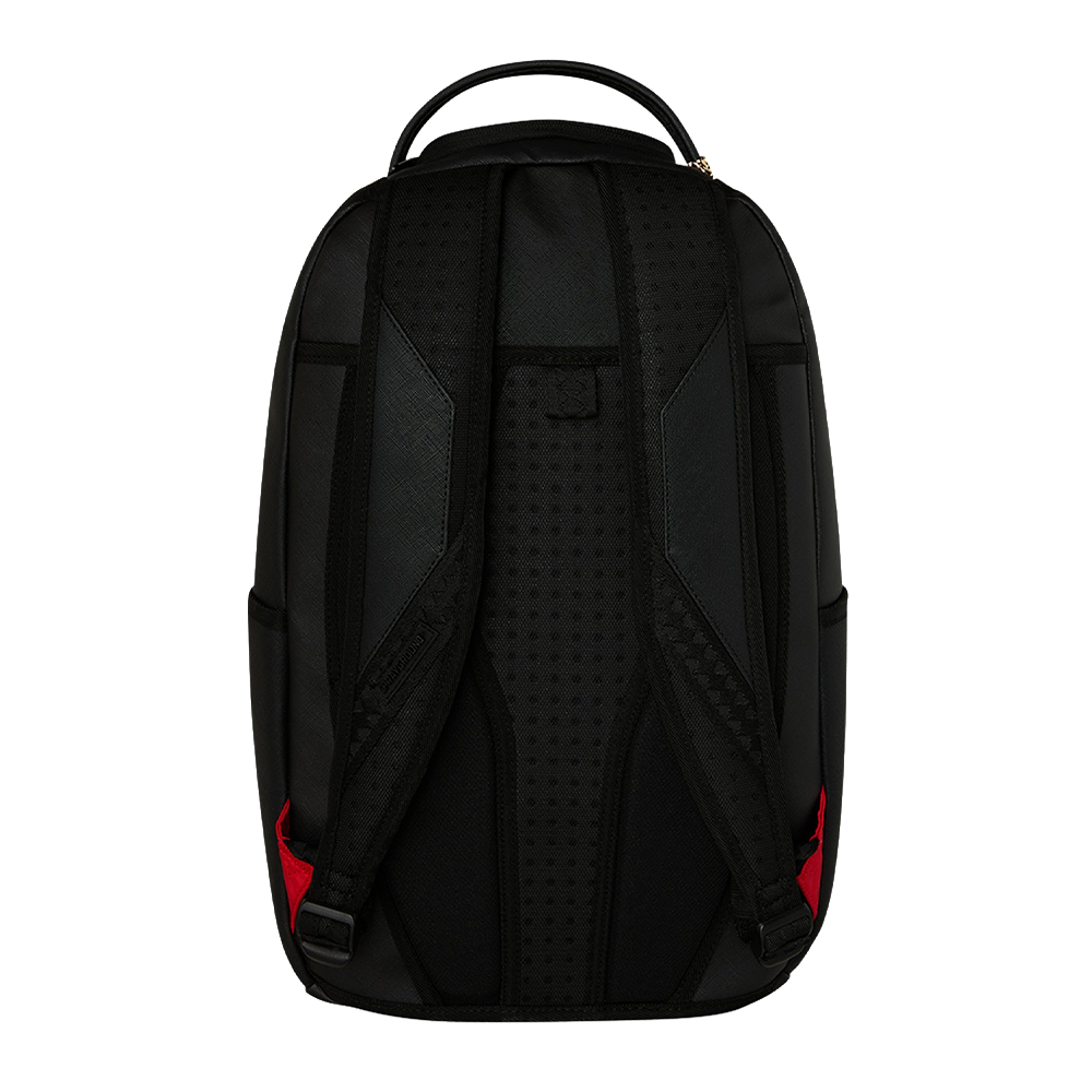 Sprayground Blacked Out Embossed Gold Tooth Backpack
