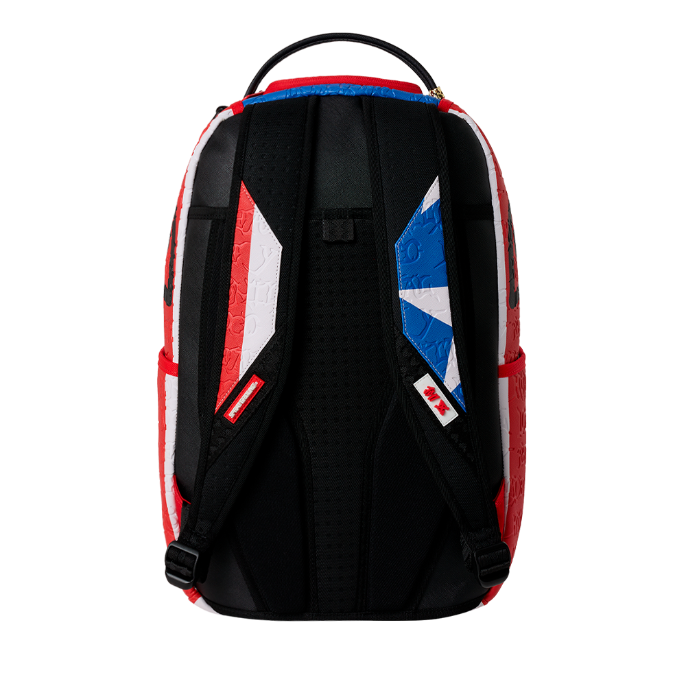 Sprayground Jon Z-PR Flag W/Embossed Slogan Backpack