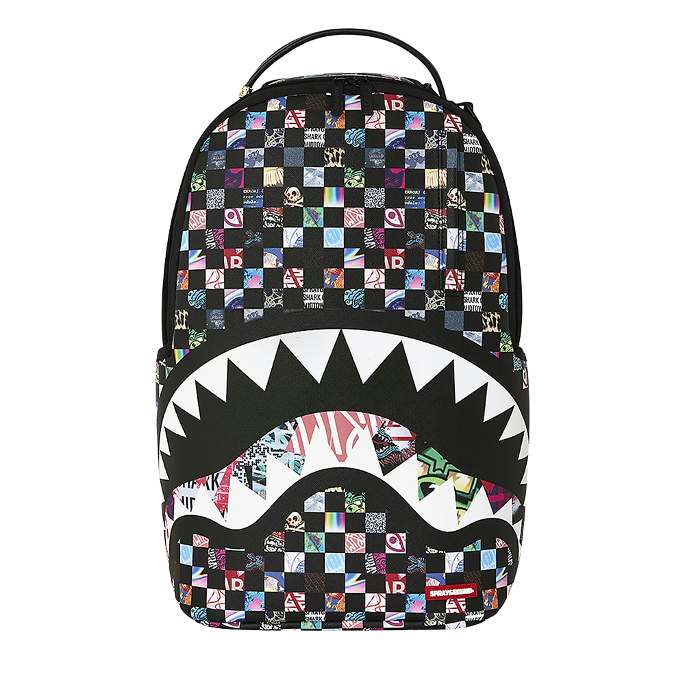 Sprayground Crazy Check DLXSV Backpack