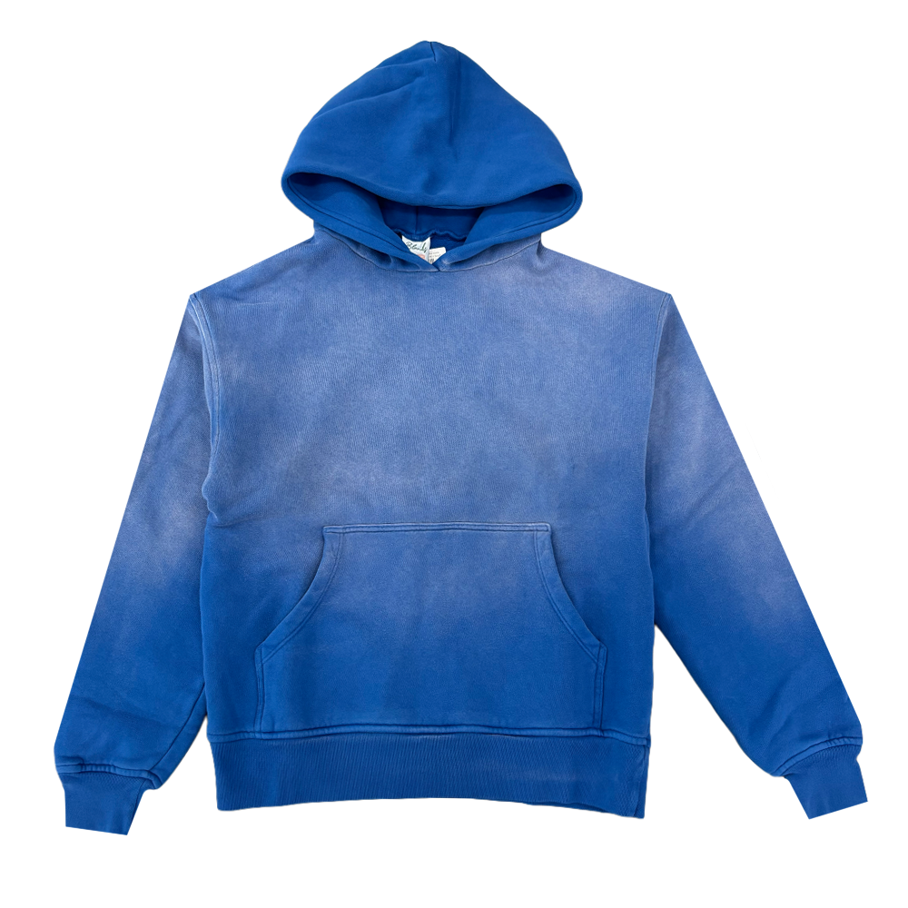 Blanks By Thirteen Faded Blue Hoddie