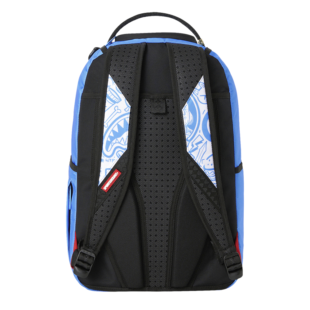 Sprayground Money Boys Color Block Doodle DLXSR Backpack