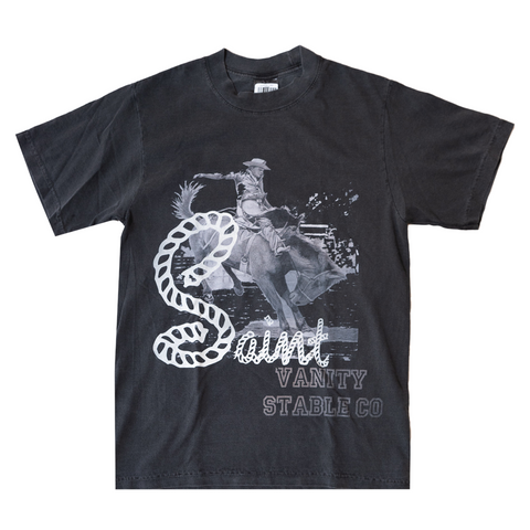 SAINT VANITY STABLE GREY TEE