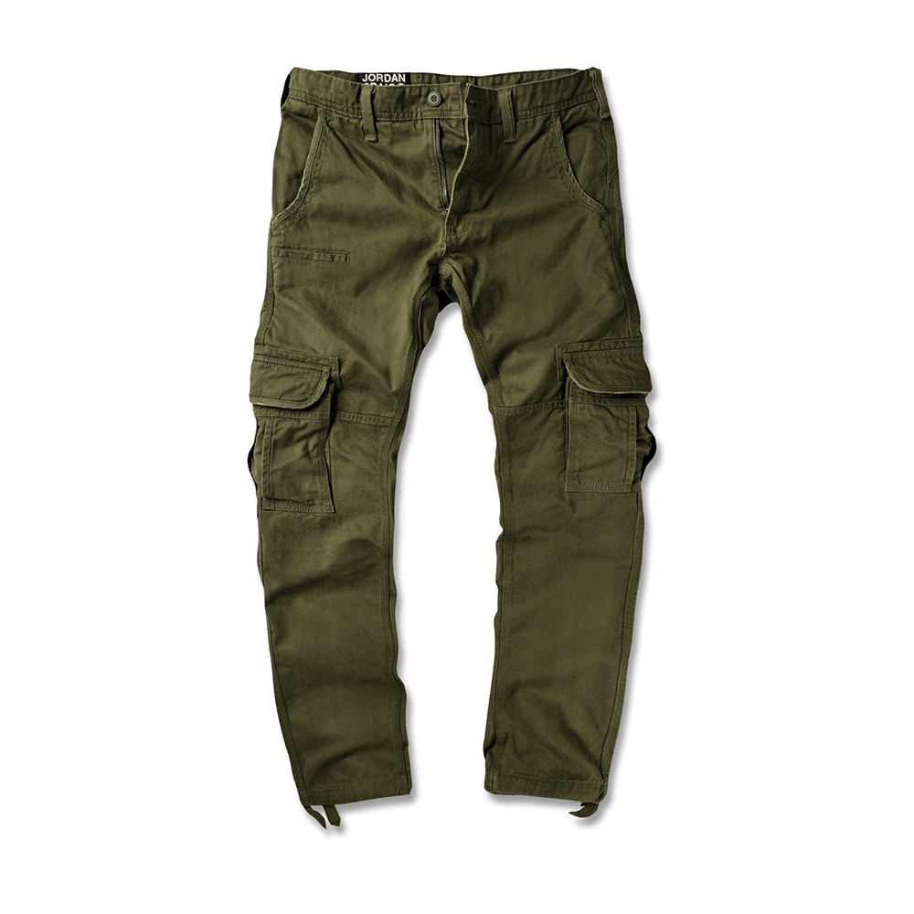 Jordan Craig Casual Cargo Pant Army Green