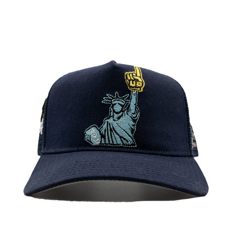 UP NYC Trucker Hat Navy