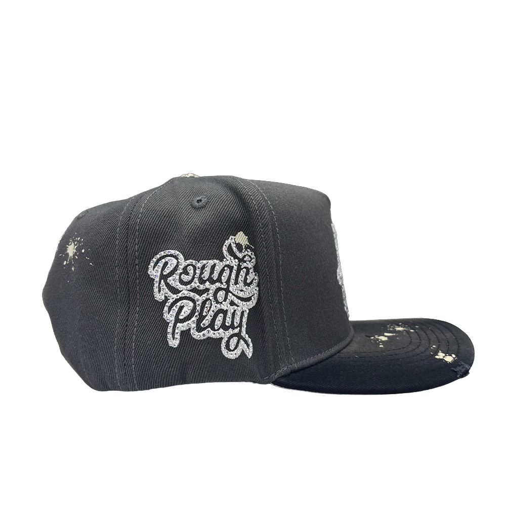 Rough Play Hat Grey/Black/Silver
