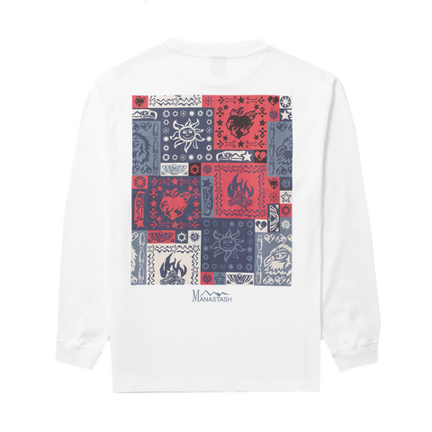 MANASTASH CREWNECK BANDANA TSHIRT