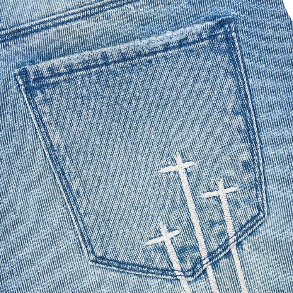 Rta Triple Cross Denim