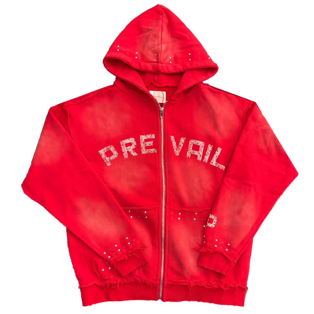 Legends Prevail Rhine stone Red Sweatsuit