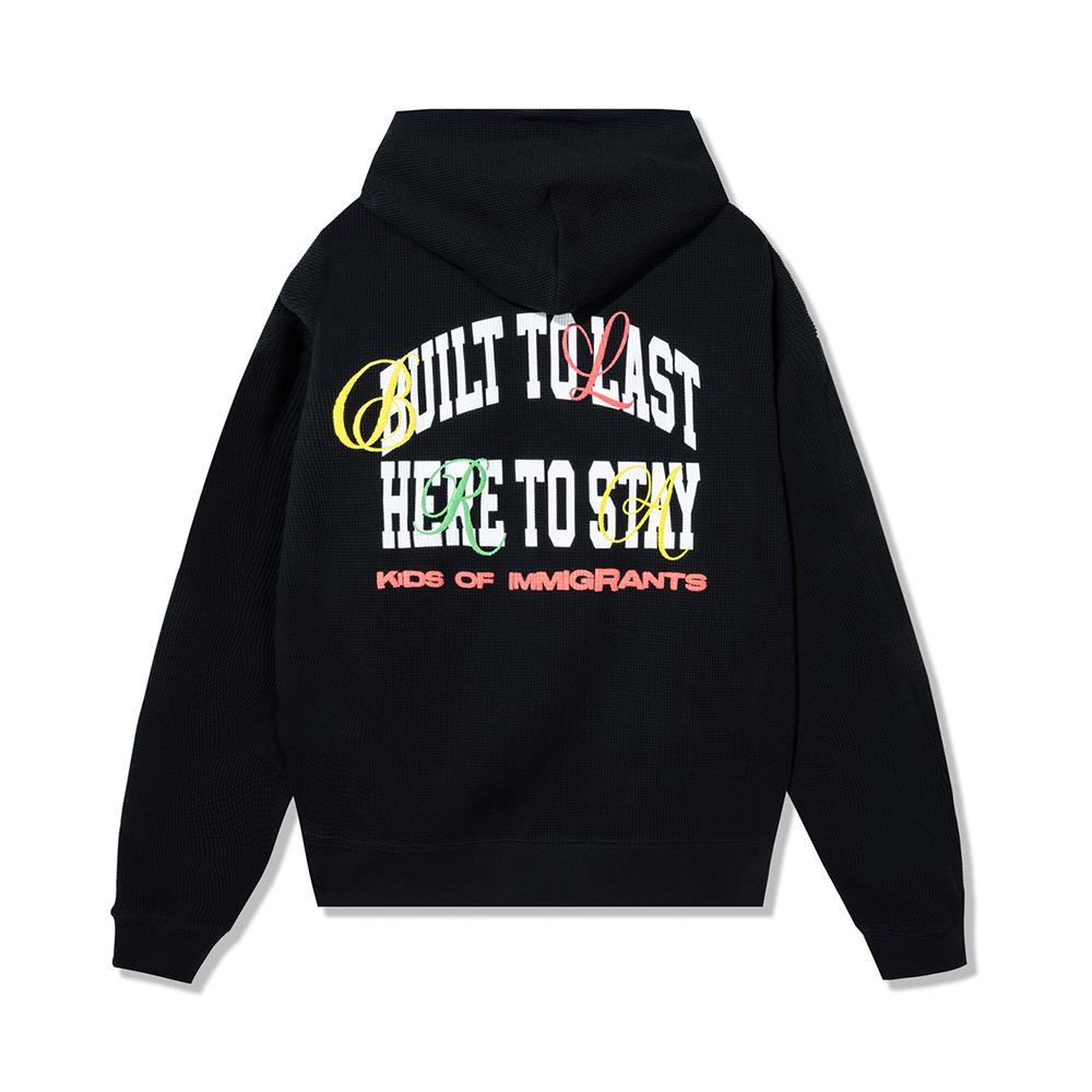 Immigrants Built to Last 2.0 Thermal Hoodie