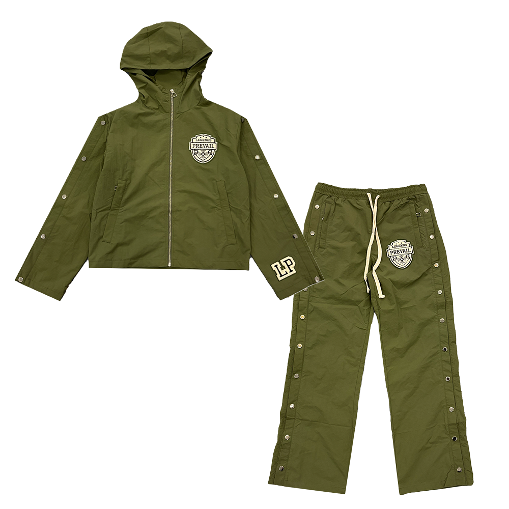 Legends Prevail Olive Tracksuit Set