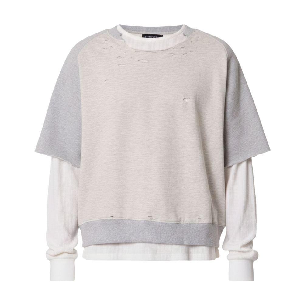 MNML Layered Thermal Raglan Sweater