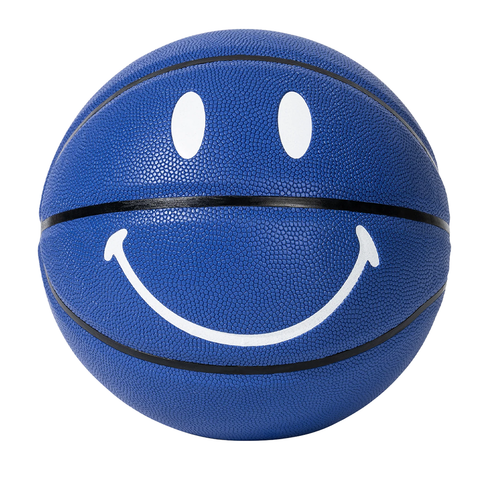 Market Smiley Blue Basketball