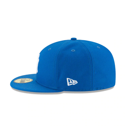 New Era 59Fifty Hat York Yankees MLB Basic Blue Fitted Cap