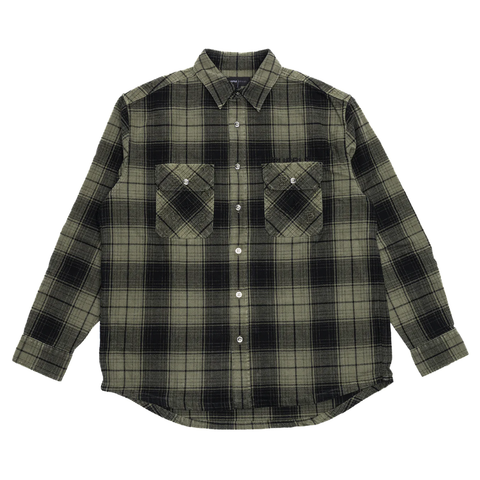 Purple Brand Plaid Flannel LS Shirt