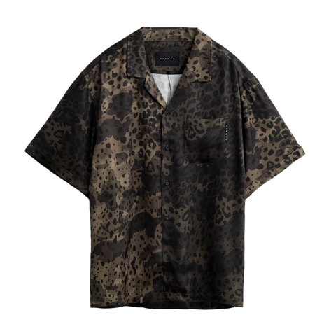 Stampd Malibu Leopard Camp Collar Buttondown