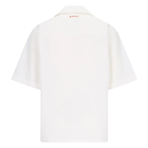 Marni Logo Print Bowling Shirt