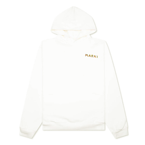 Marni Collage Bouquet Hooded Sweatshirt