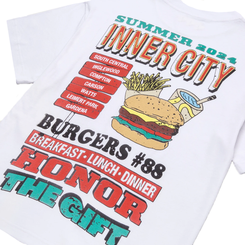 Honor The Gift Burgers SS Tee